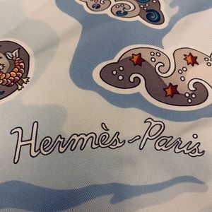 Hermès Large Silk Scarf and /or FaceMask